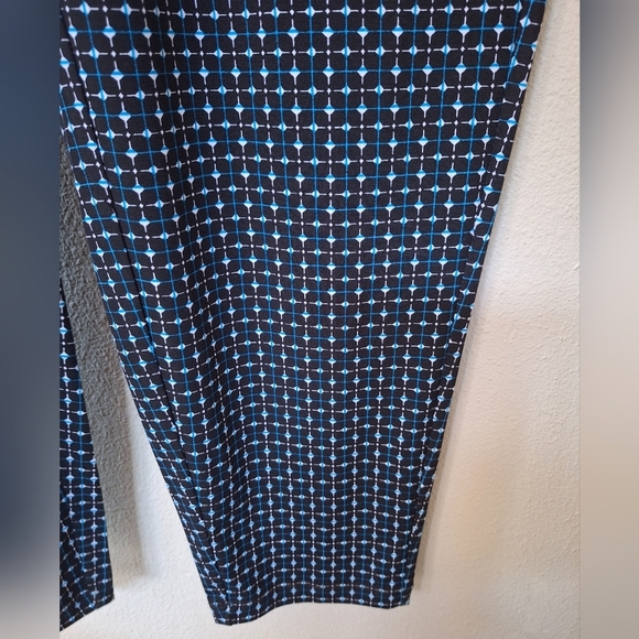 Hatley Ella Sleeveless Jumpsuit Racerback Navy Tassels Stretch Womens Size M - Picture 6 of 10